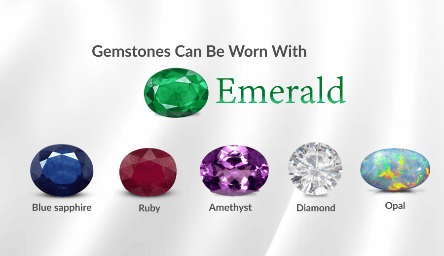Gemstones Can Be Worn With Emerald