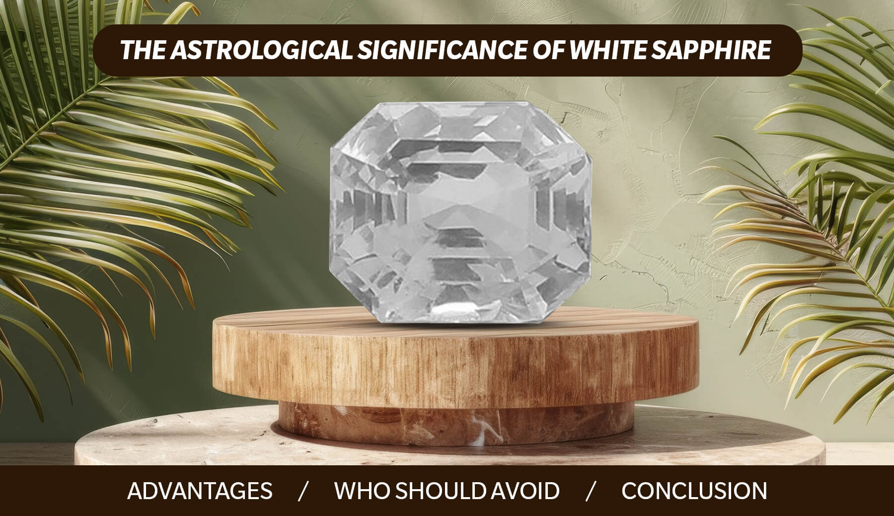 Benefits of White Sapphire