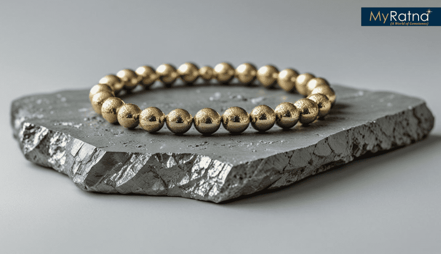 Pyrite Stone Bracelet