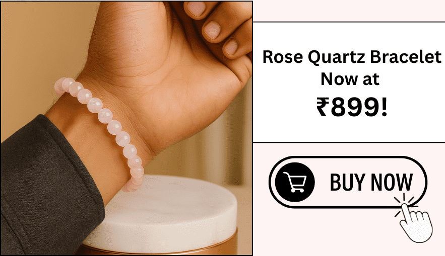 Buy Rose Quartz Bracelet at Best Price in India