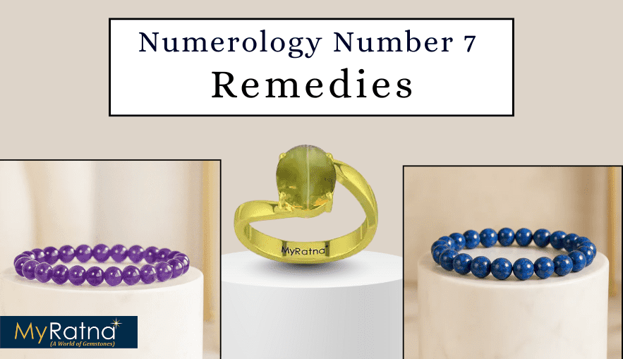 Number 7 in Numerology - Remedies
