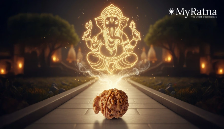 गणेश रुद्राक्ष सम्पूर्ण जानकारी, लाभ, धारण विधि और महत्व | Ganesh Rudraksha Benefits in Hindi