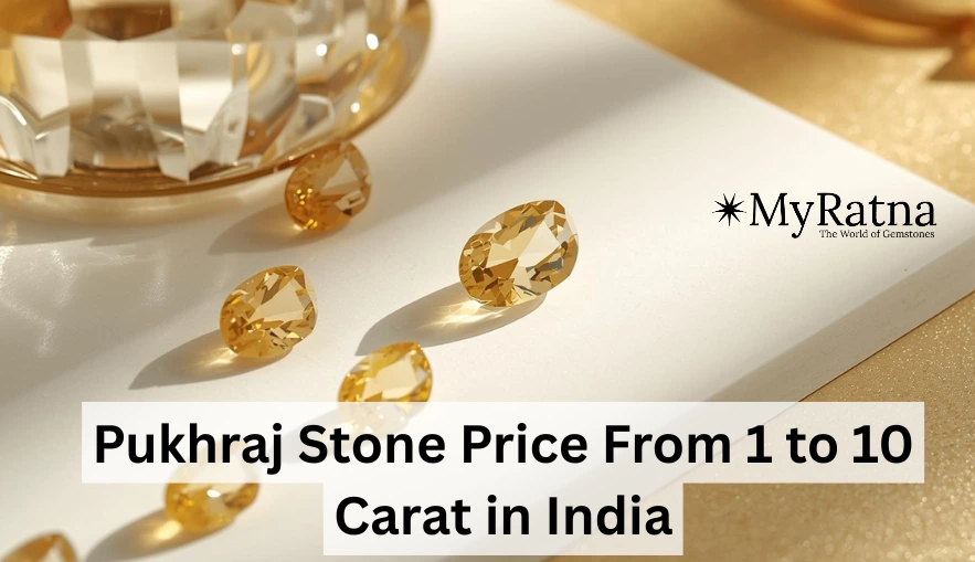 Yellow Sapphire - Pukhraj Stone Price From 1 to 10 Carat in India