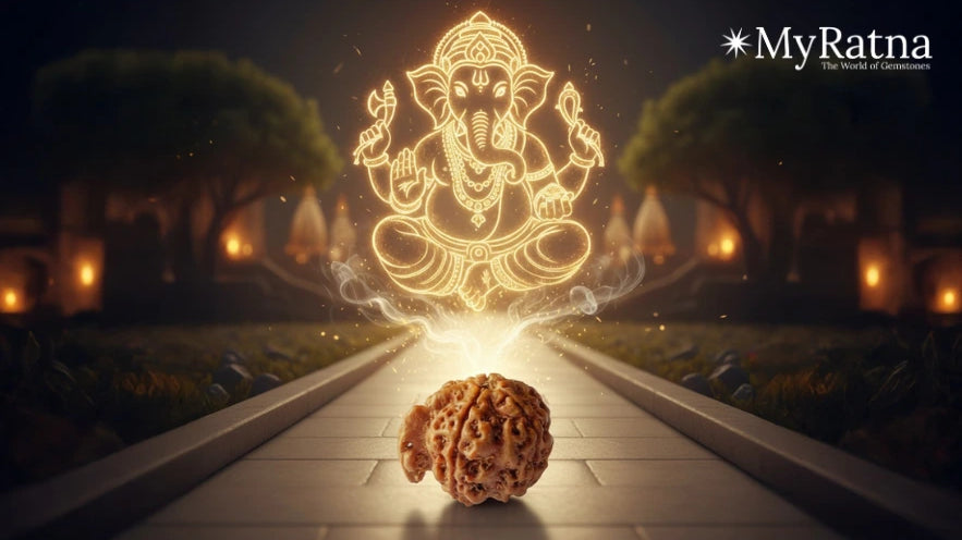 गणेश रुद्राक्ष सम्पूर्ण जानकारी, लाभ, धारण विधि और महत्व | Ganesh Rudraksha Benefits in Hindi