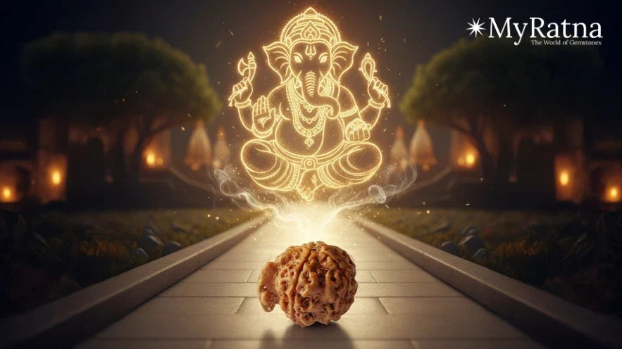 गणेश रुद्राक्ष सम्पूर्ण जानकारी, लाभ, धारण विधि और महत्व | Ganesh Rudraksha Benefits in Hindi