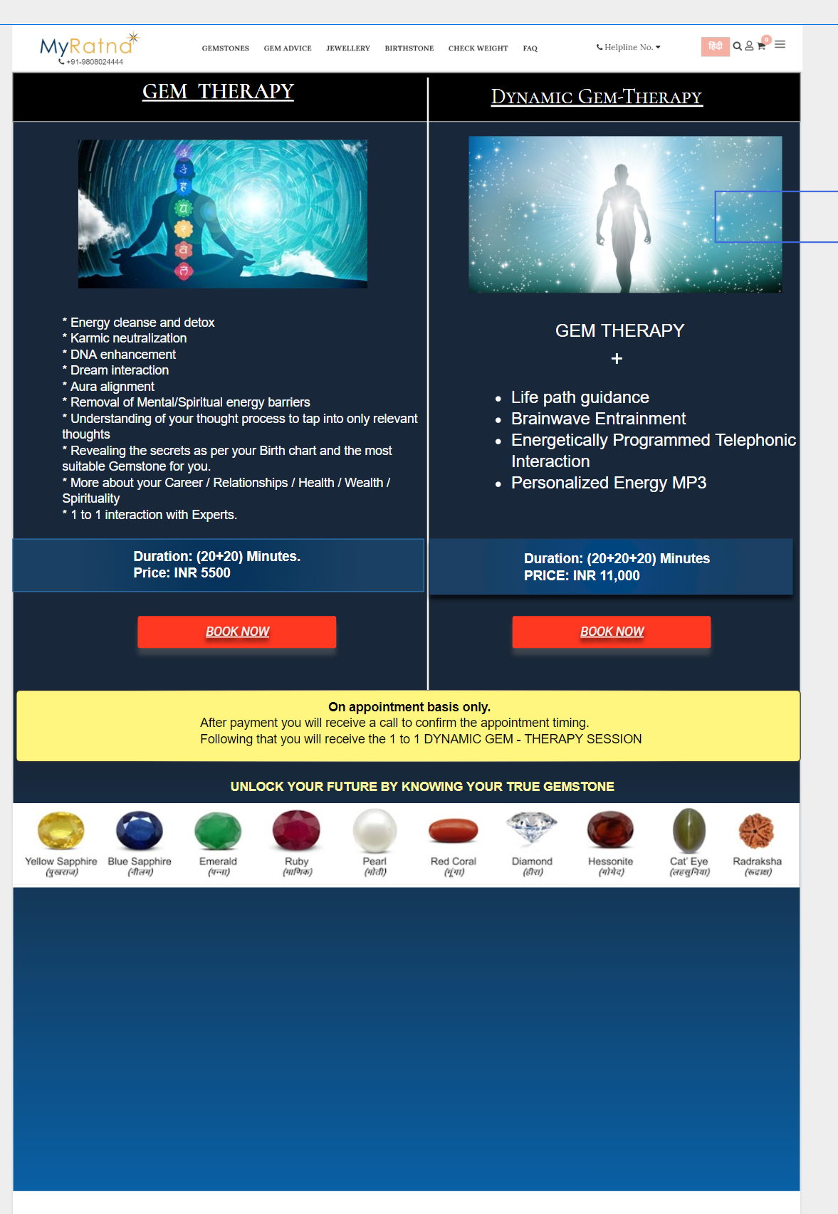 Gem Therapy - The Timeless Healing