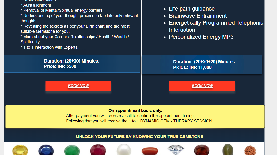 Gem Therapy - The Timeless Healing