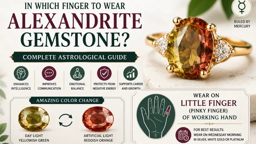 In Which Finger to Wear Alexandrite Gemstone?
