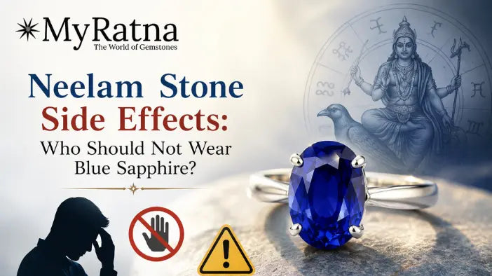 Neelam Stone Side Effects: Who Should Not Wear Blue Sapphire