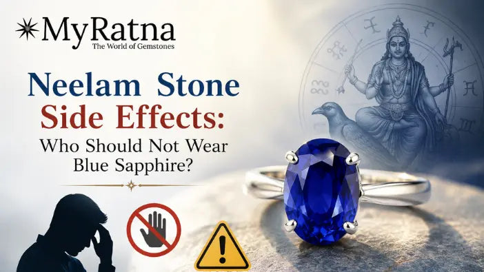 Neelam Stone Side Effects: Who Should Not Wear Blue Sapphire