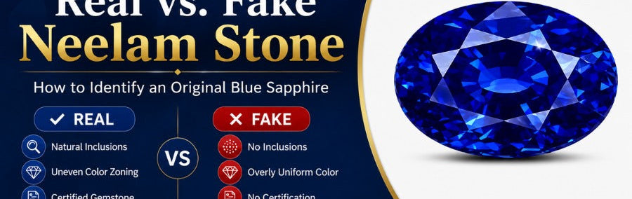 Real vs Fake Neelam Stone: How to Identify an Original Blue Sapphire