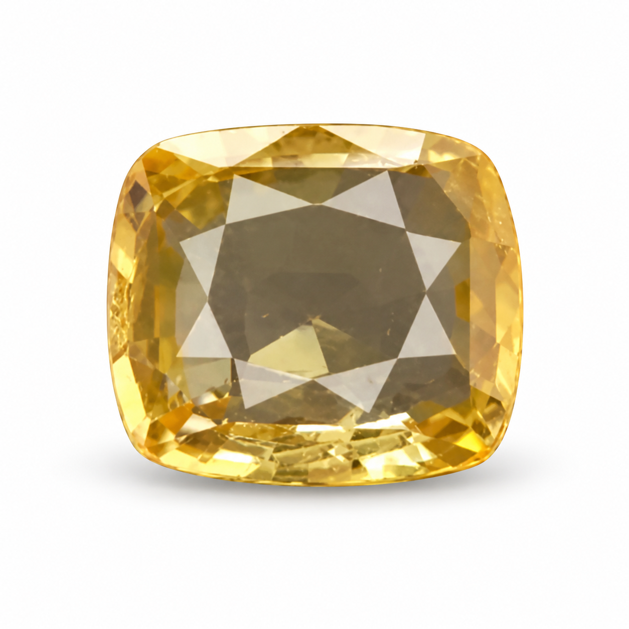 Cushion Yellow Sapphire