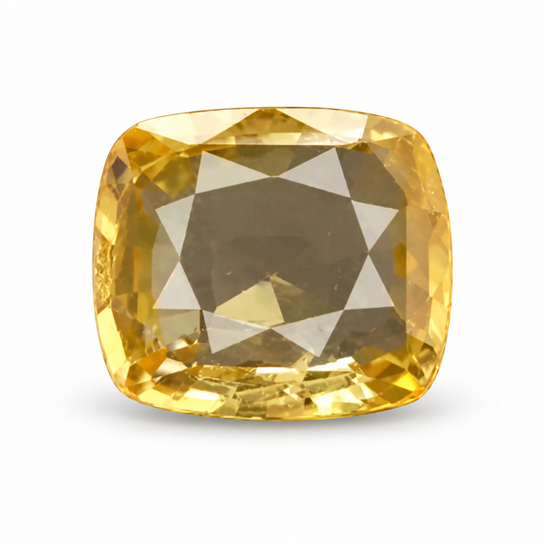 Cushion Yellow Sapphire