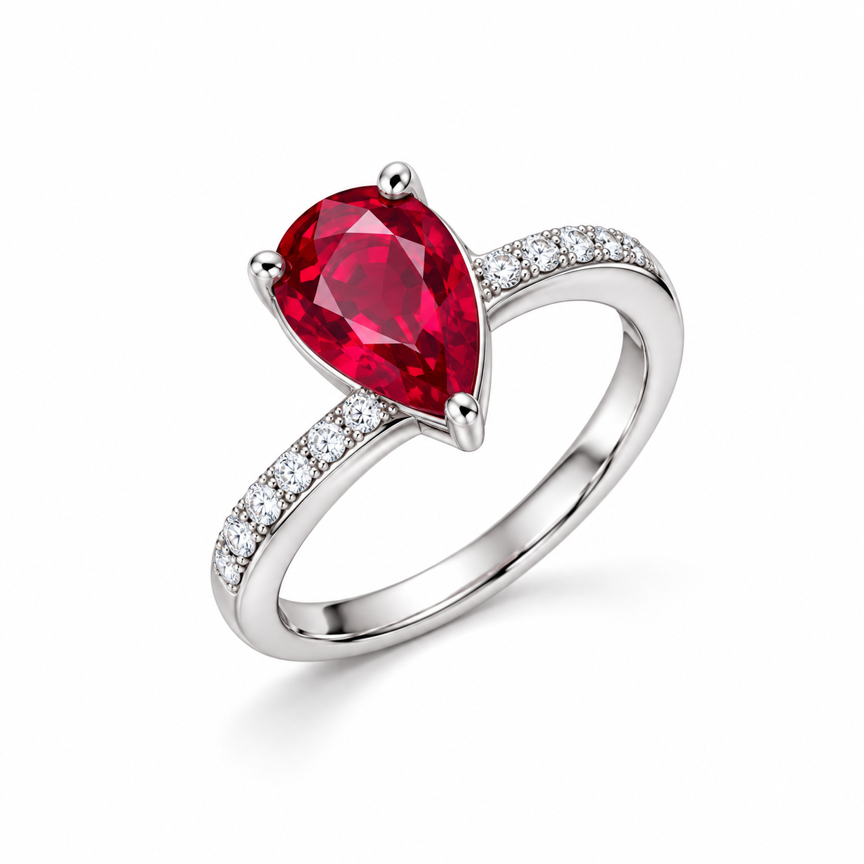 Ruby Engagement Rings