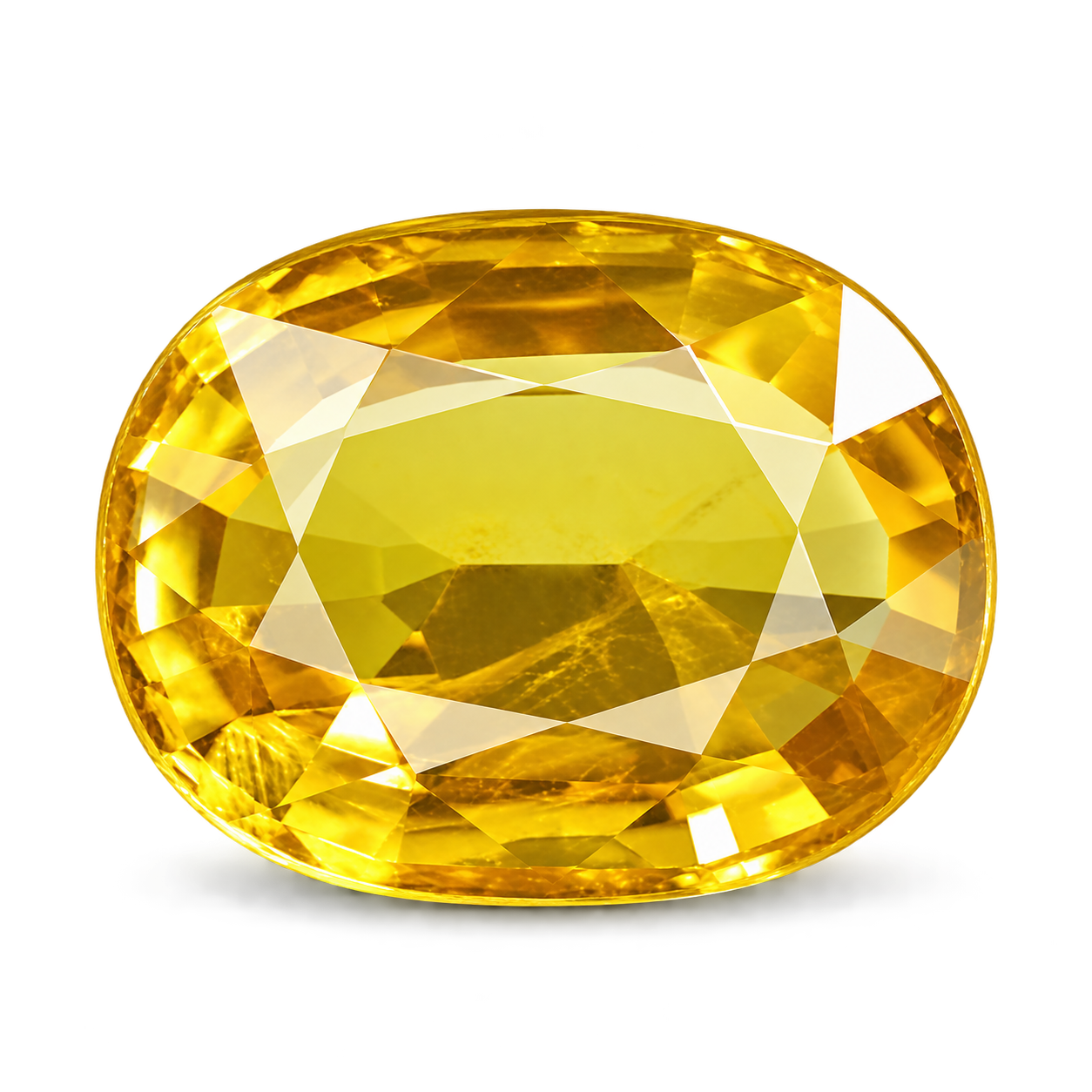 Oval Yellow Sapphire