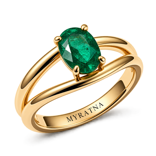 Emerald (Panna) Gold Ring