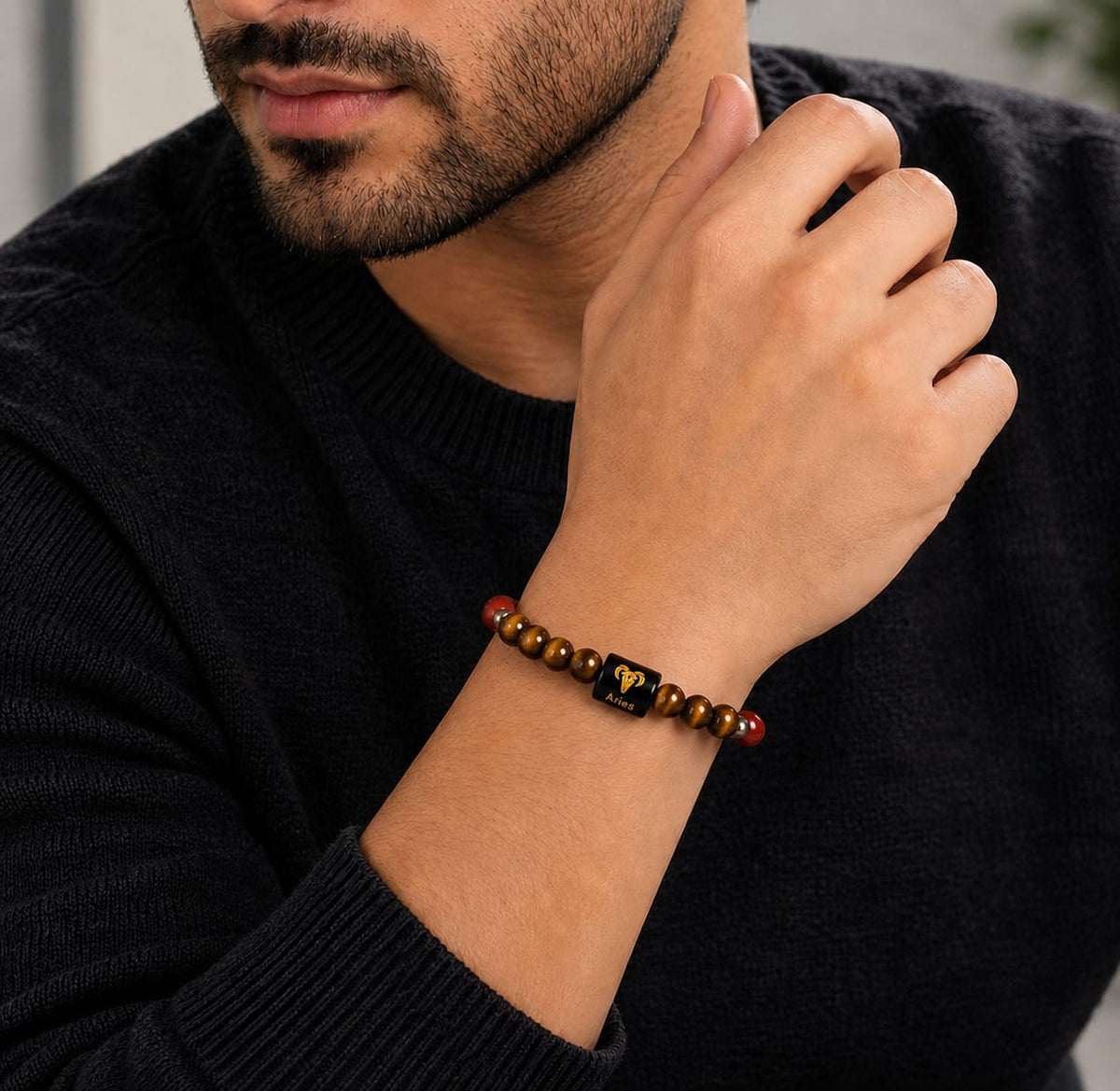Aries (Mesh Rashi) Zodiac Bracelet