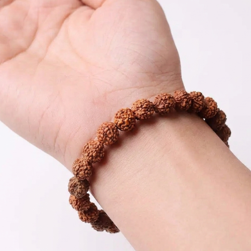 Nepali 5 Mukhi Rudraksha Bracelet with 24 Beads