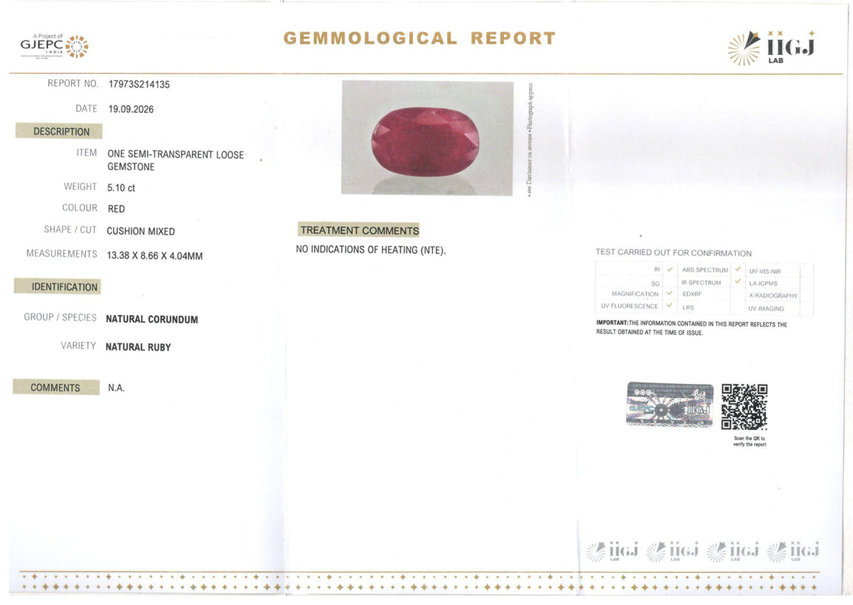 Ruby - 5.10 Carat