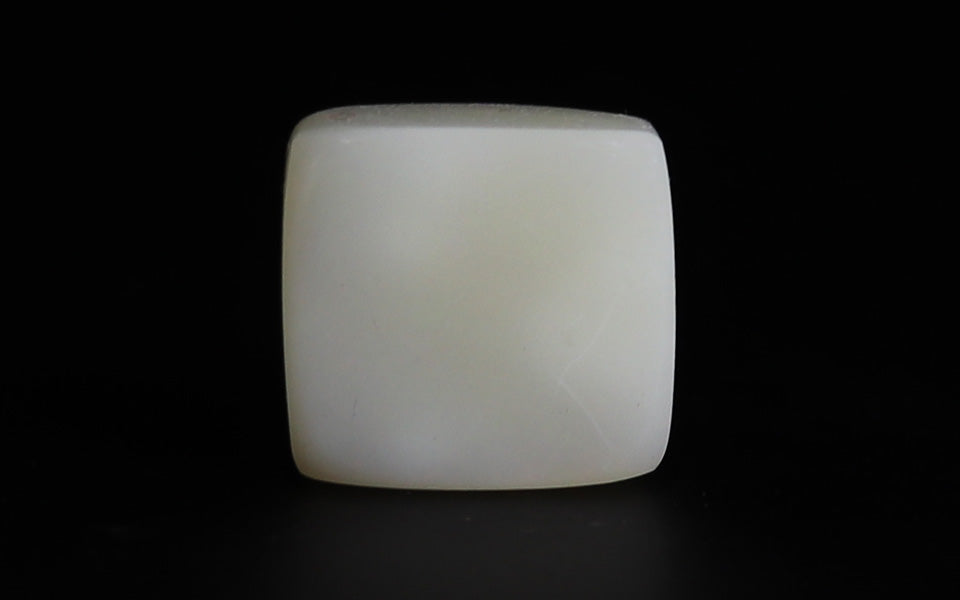 White Opal With Fire - 7.02 Carat