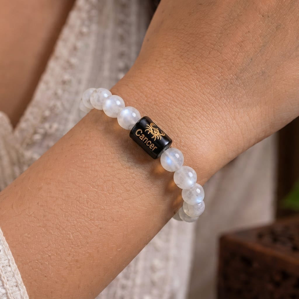 Cancer (Kark Rashi) Zodiac Bracelet
