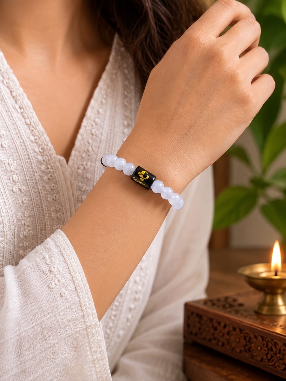 Capricorn (Makar Rashi) Zodiac Bracelet
