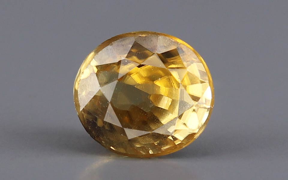 Yellow Zircon - 3.69 Carat