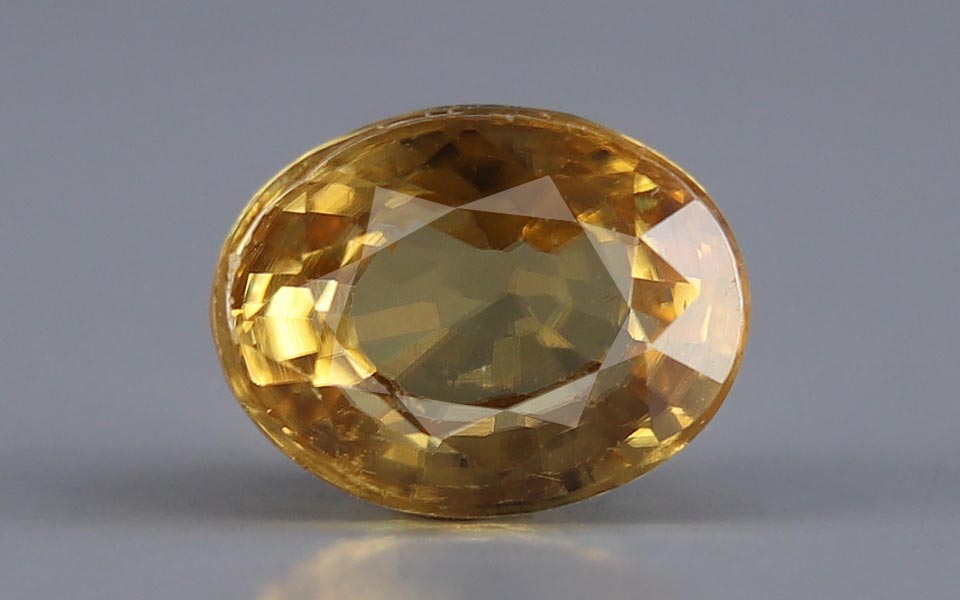 Yellow Zircon - 6.20 Carat
