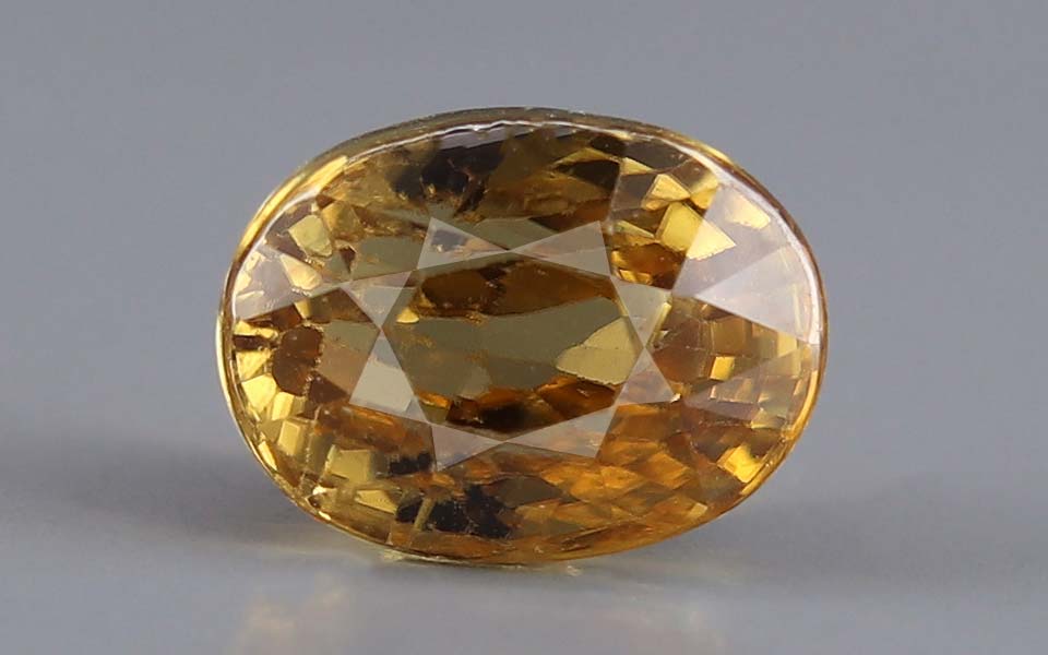 Yellow Zircon - 6.83 Carat