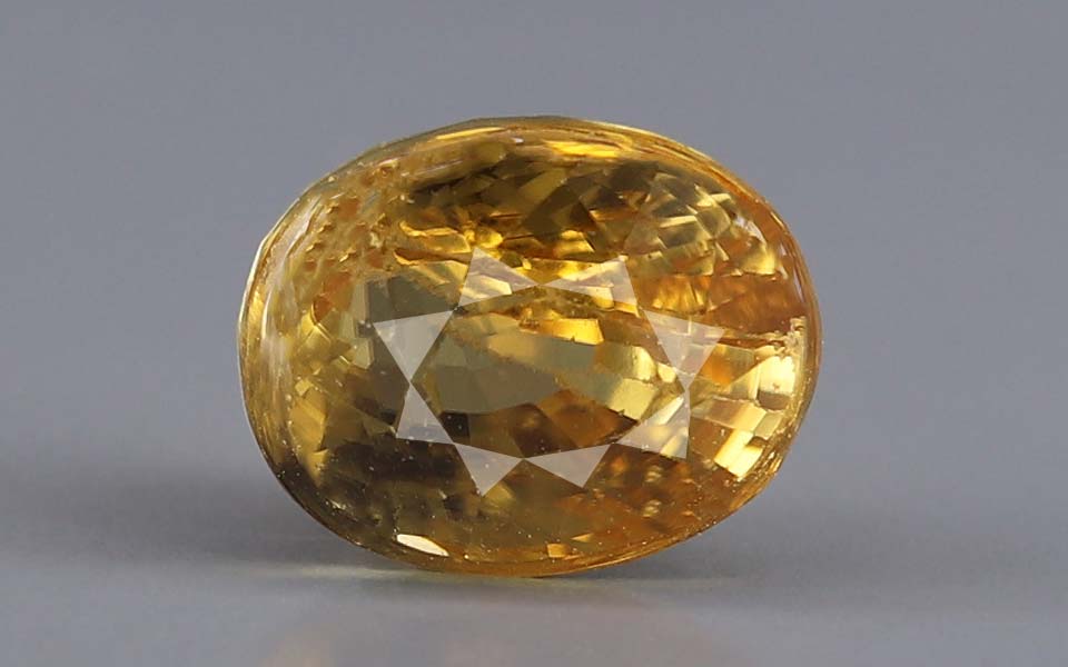 Yellow Zircon - 6.10 Carat