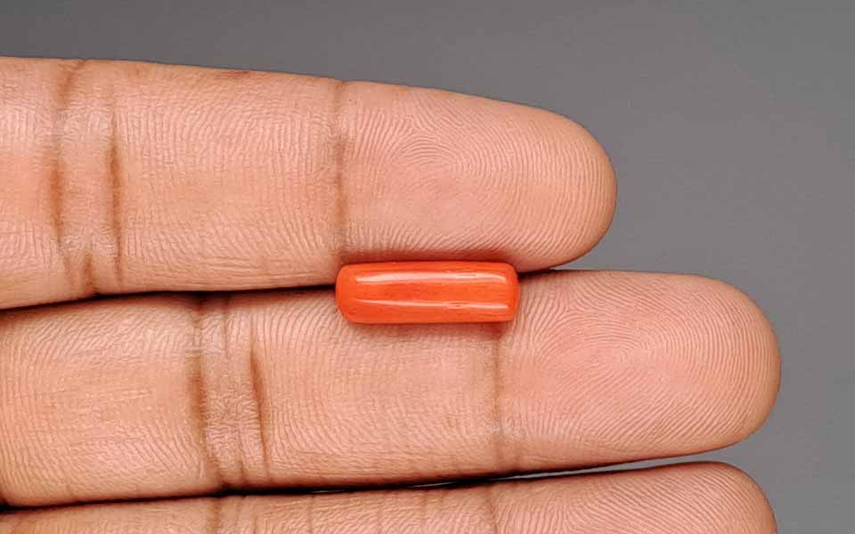 Red Coral - 3.50 Carat (3.87 Ratti - Moonga)