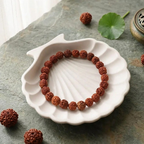 Nepali 5 Mukhi Rudraksha Bracelet with 24 Beads