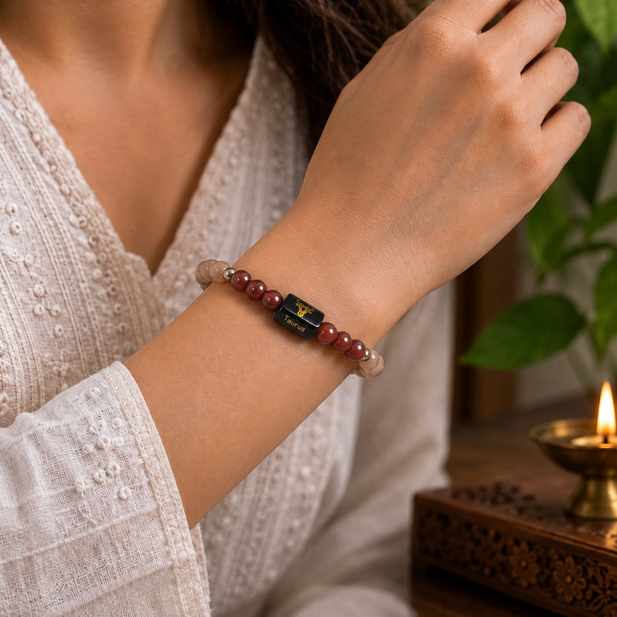 Taurus (Vrishabh Rashi) Zodiac Bracelet