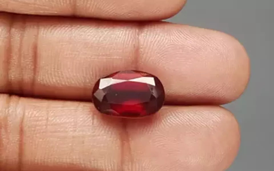 African Hessonite Garnet  8.78 Carat Prime Quality HG-8221