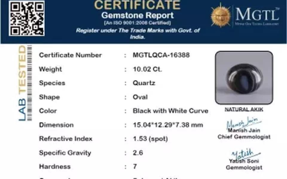 Akik - 10.02 Carat Limited Quality QCA-16388