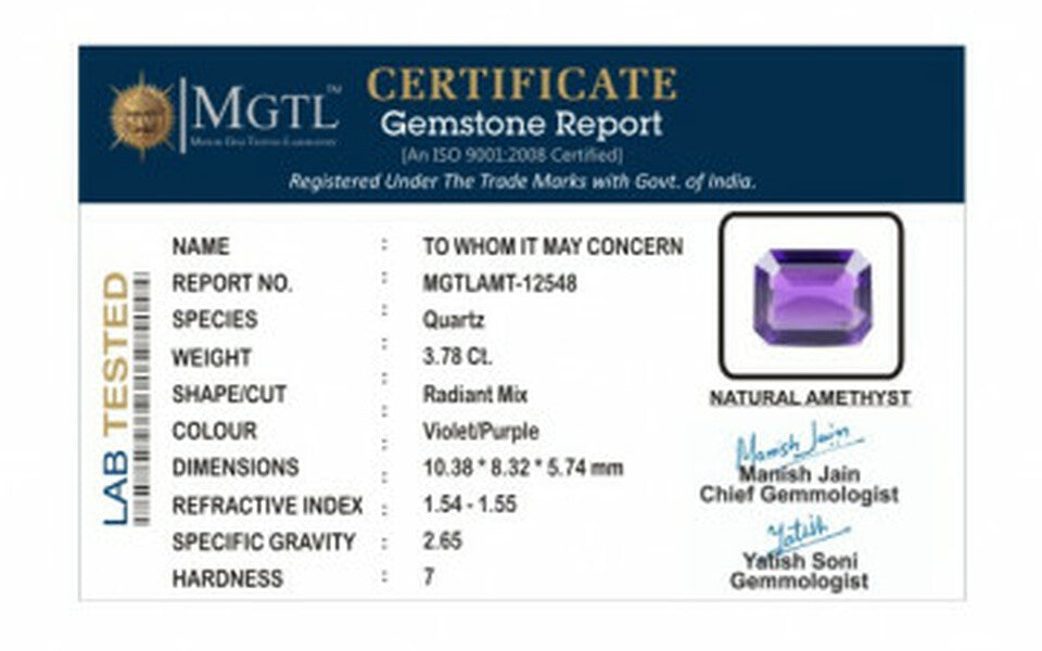 Amethyst - AMT 12548 (Origin - Africa) Limited - Quality