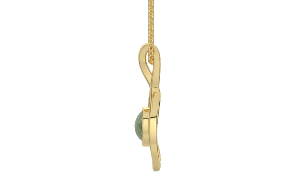 Ashtadhatu Cat's Eye Pendant Fine Quality (P1)