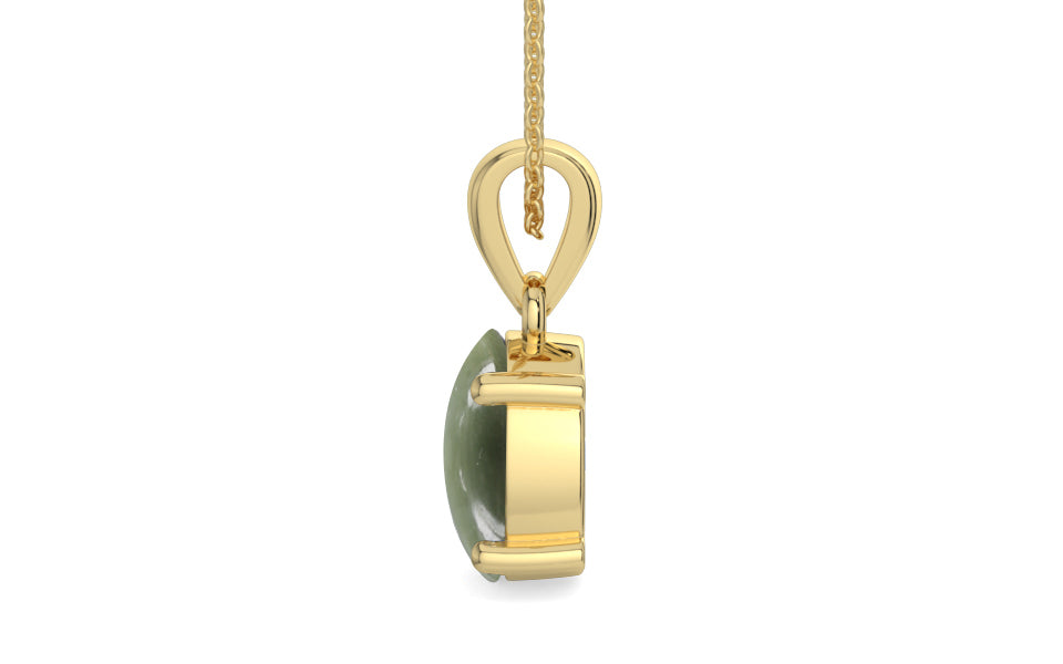 Ashtadhatu Cat's Eye Pendant Fine Quality (P10)