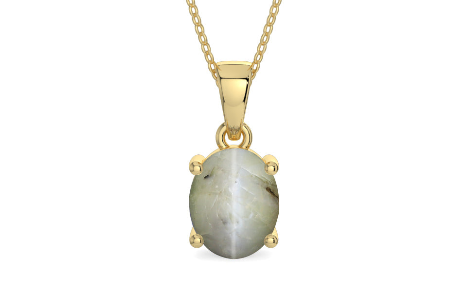 Ashtadhatu Cat's Eye Pendant Prime Quality (P10)