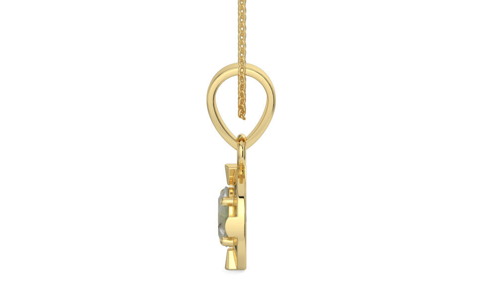 Ashtadhatu Cat's Eye Pendant Prime Quality (P11)