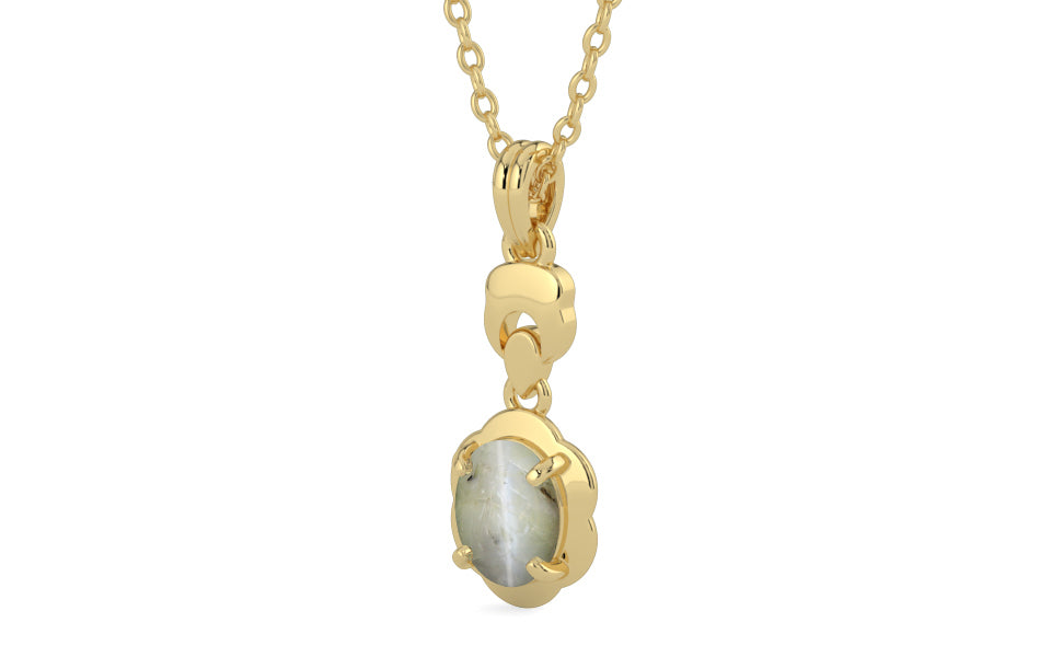Ashtadhatu Cat's Eye Pendant Prime Quality (P6)