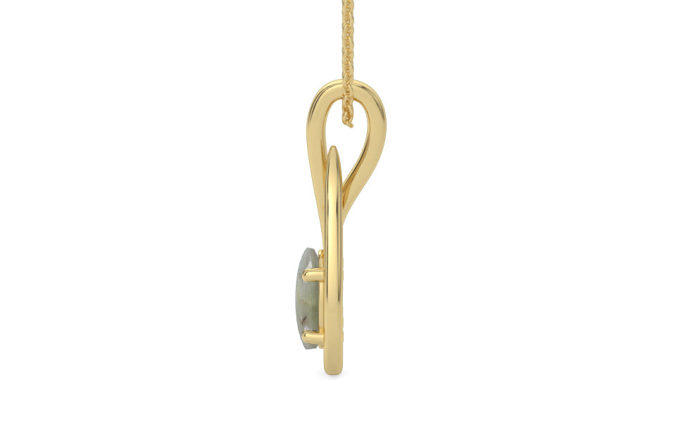 Ashtadhatu Cat's Eye Pendant Prime Quality (P9)