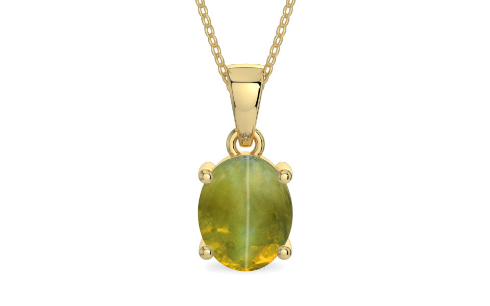 Ashtadhatu Cat's Eye Pendant Rare Quality (P10)