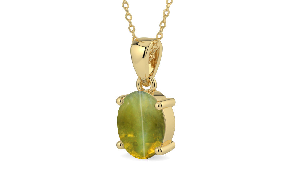 Ashtadhatu Cat's Eye Pendant Rare Quality (P10)