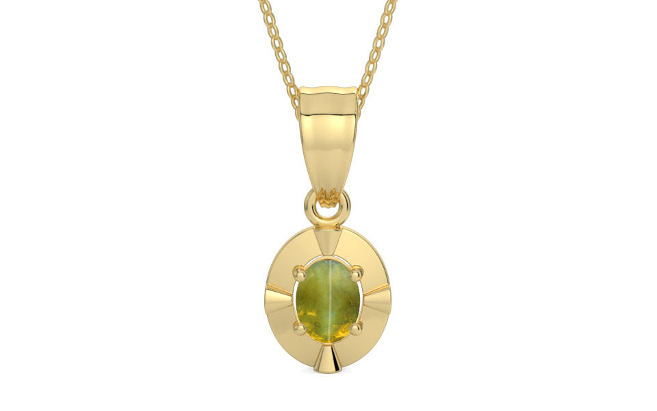Ashtadhatu Cat's Eye Pendant Rare Quality (P11)