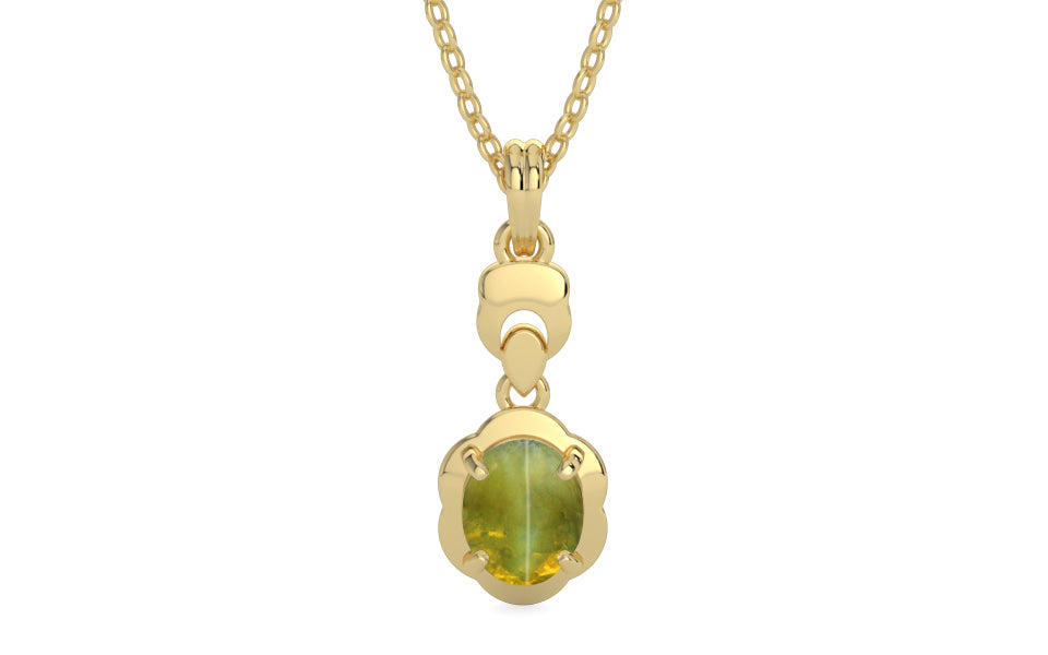 Ashtadhatu Cat's Eye Pendant Rare Quality (P6)