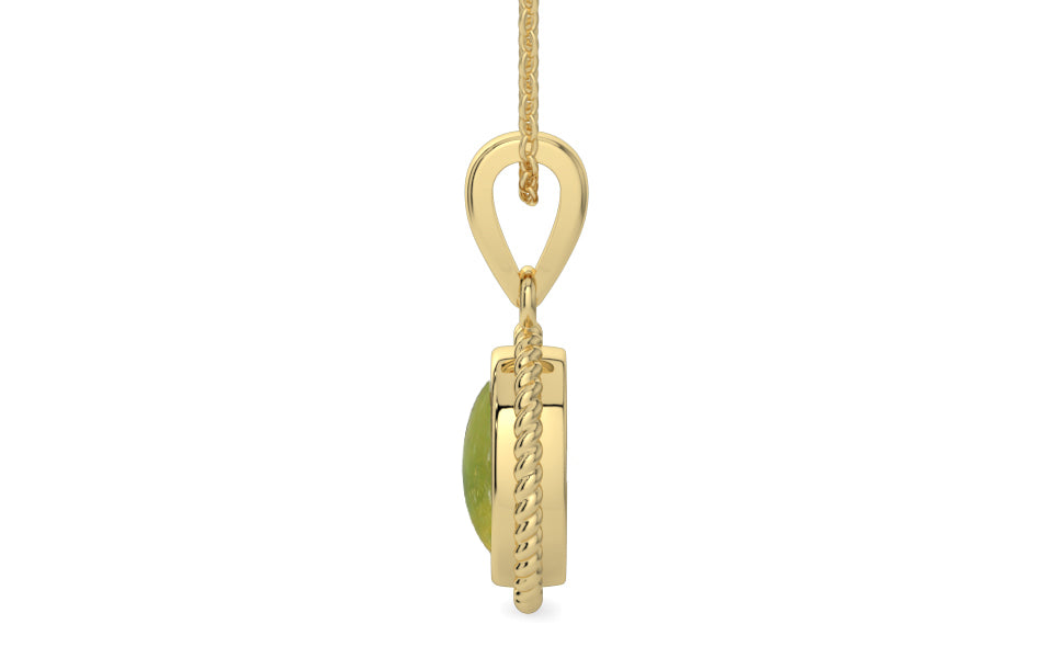 Ashtadhatu Cat's Eye Pendant Rare Quality (P7)