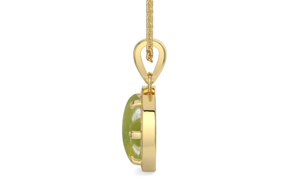 Ashtadhatu Cat's Eye Pendant Rare Quality (P8)