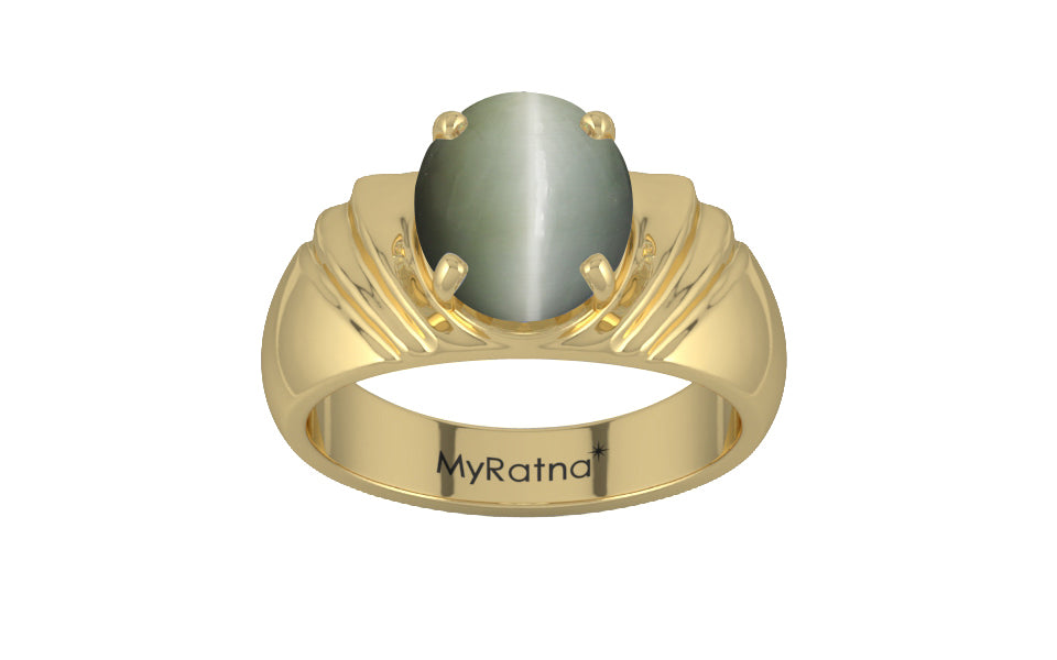 Ashtadhatu Cat's Eye Ring Fine Quality (R4)
