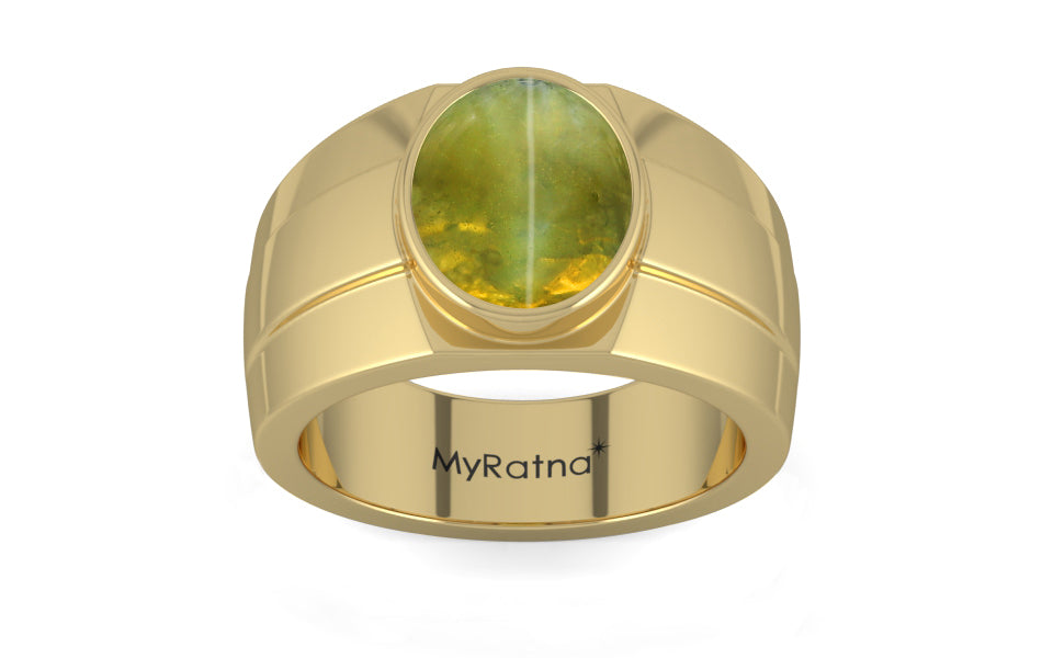 Ashtadhatu Cat's Eye Ring Rare Quality (R1)
